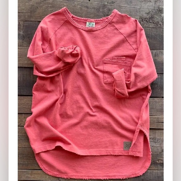 Jaded Gypsy Tops - Jaded Gypsy Wandering Meadow Sweatshirt | Watermelon